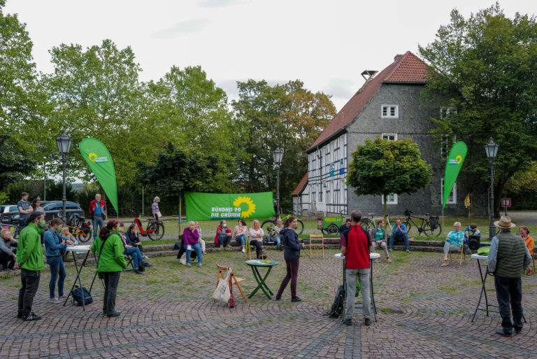 Open-Air-Fraktionssitzung