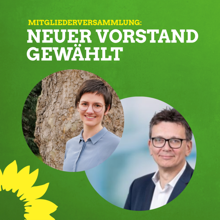 Grüne wählen neuen Vorstand – Digitale Mitgliederversammlung ein voller Erfolg