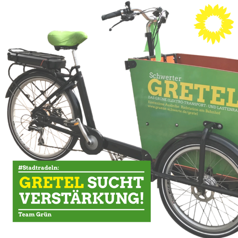 Stadtradeln: Gretel sucht Verstärkung!