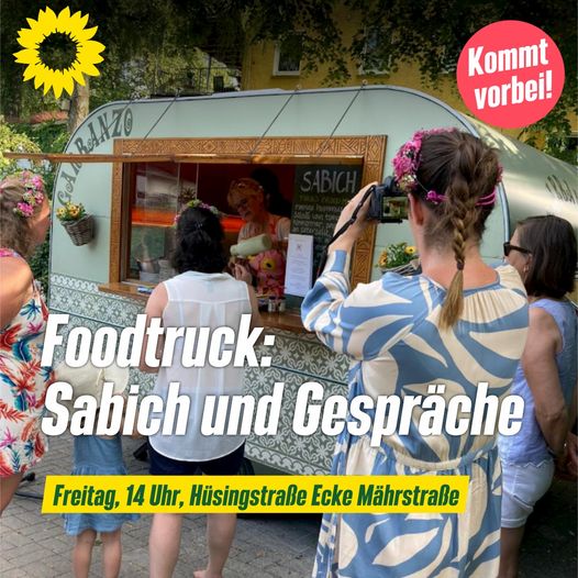 Foodtruck: Sabich und Gespräche