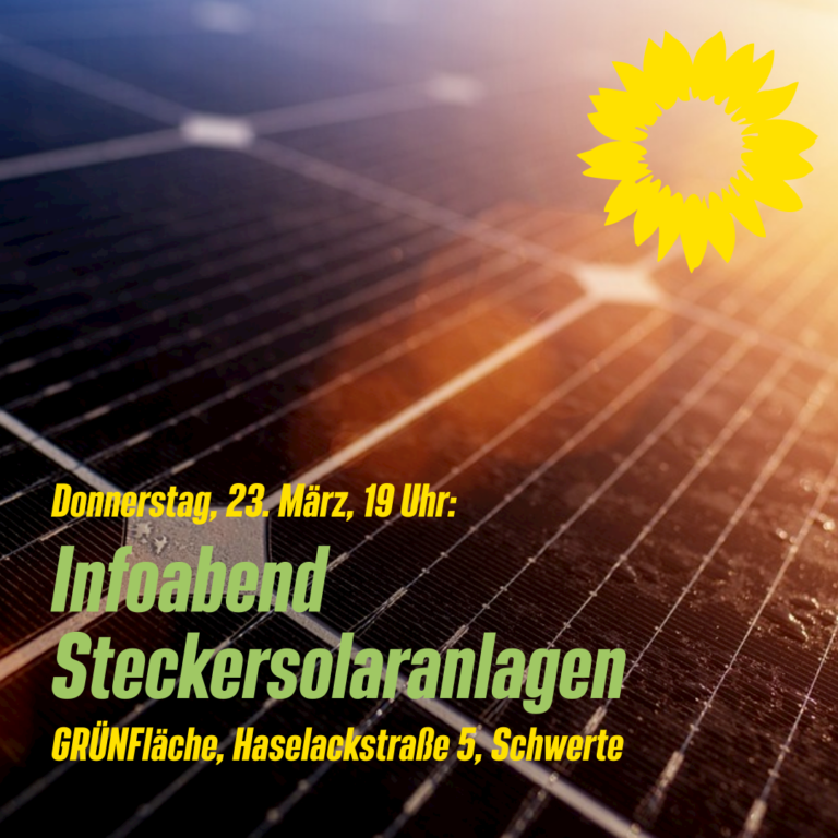 Infoabend Steckersolaranlagen