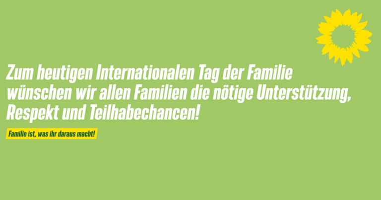 Internationaler Tag der Familie