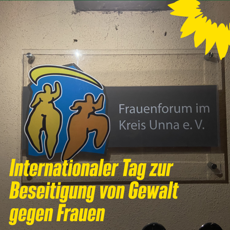 Internationaler Tag zur Beseitigung von Gewalt gegen Frauen