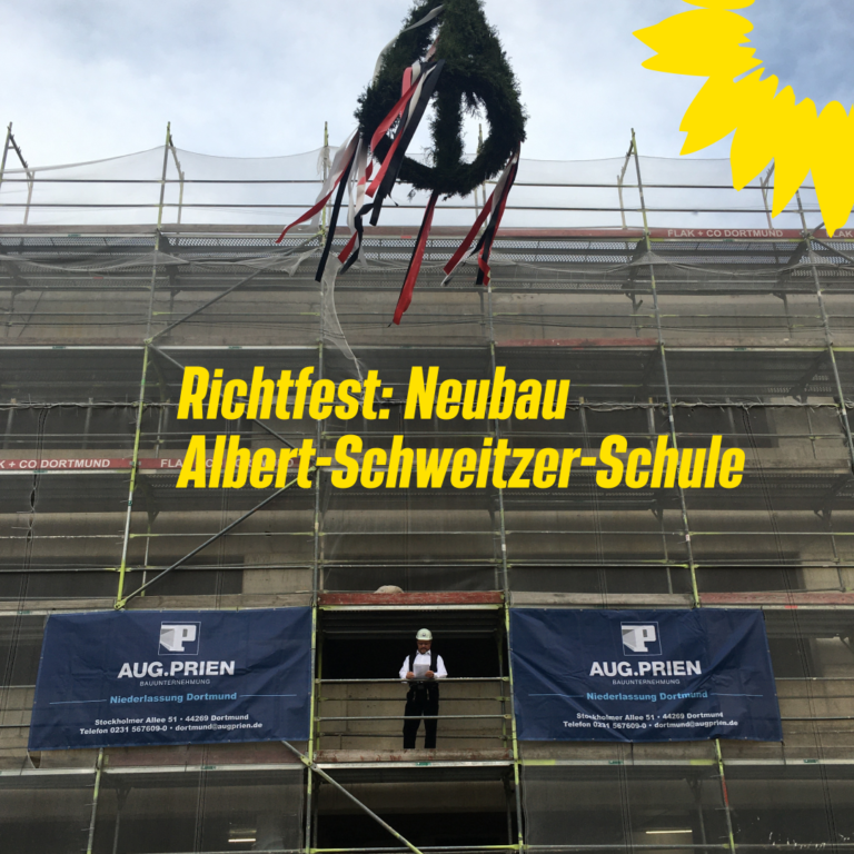 Richtfest: Neubau Albert-Schweitzer-Schule