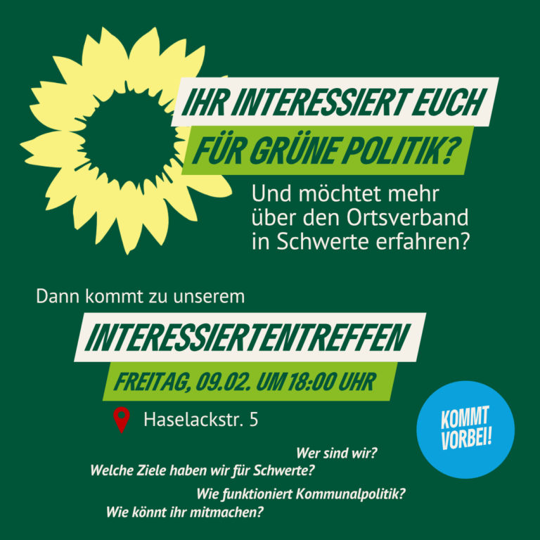 Interessiertentreffen am 9. Februar