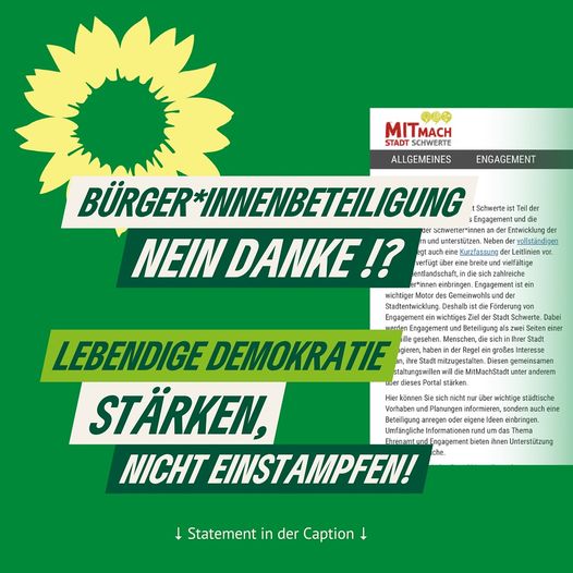 Bürger*innenbeteiligung – Nein Danke!?