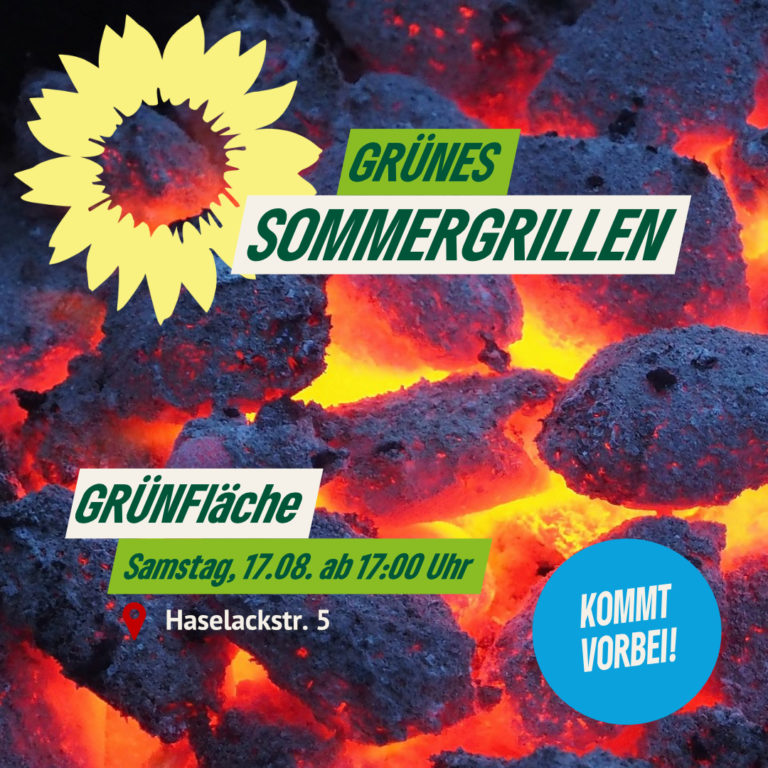 Einladung: Grünes Sommergrillen!