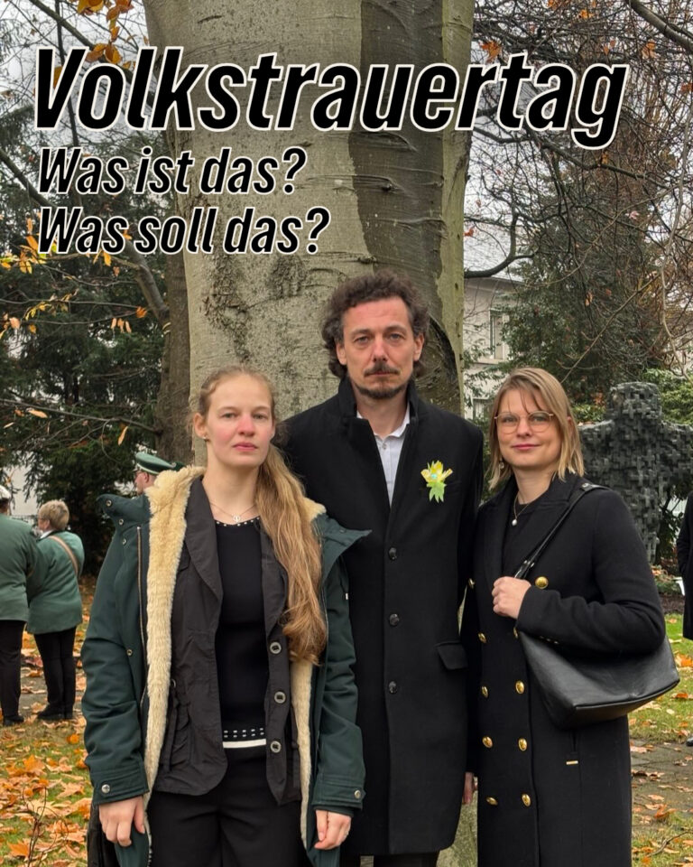 Volkstrauertag: Was ist das und was soll das?
