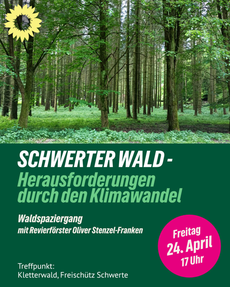 Einladung: Waldspaziergang im Schwerter Wald