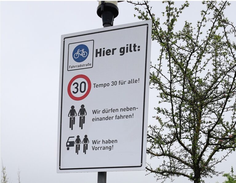 Grüne schlagen Infotafeln an der Ostberger Straße vor